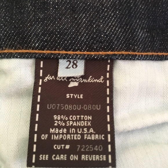7 For All Mankind Bootcut Jeans 28 - Picture 7 of 10